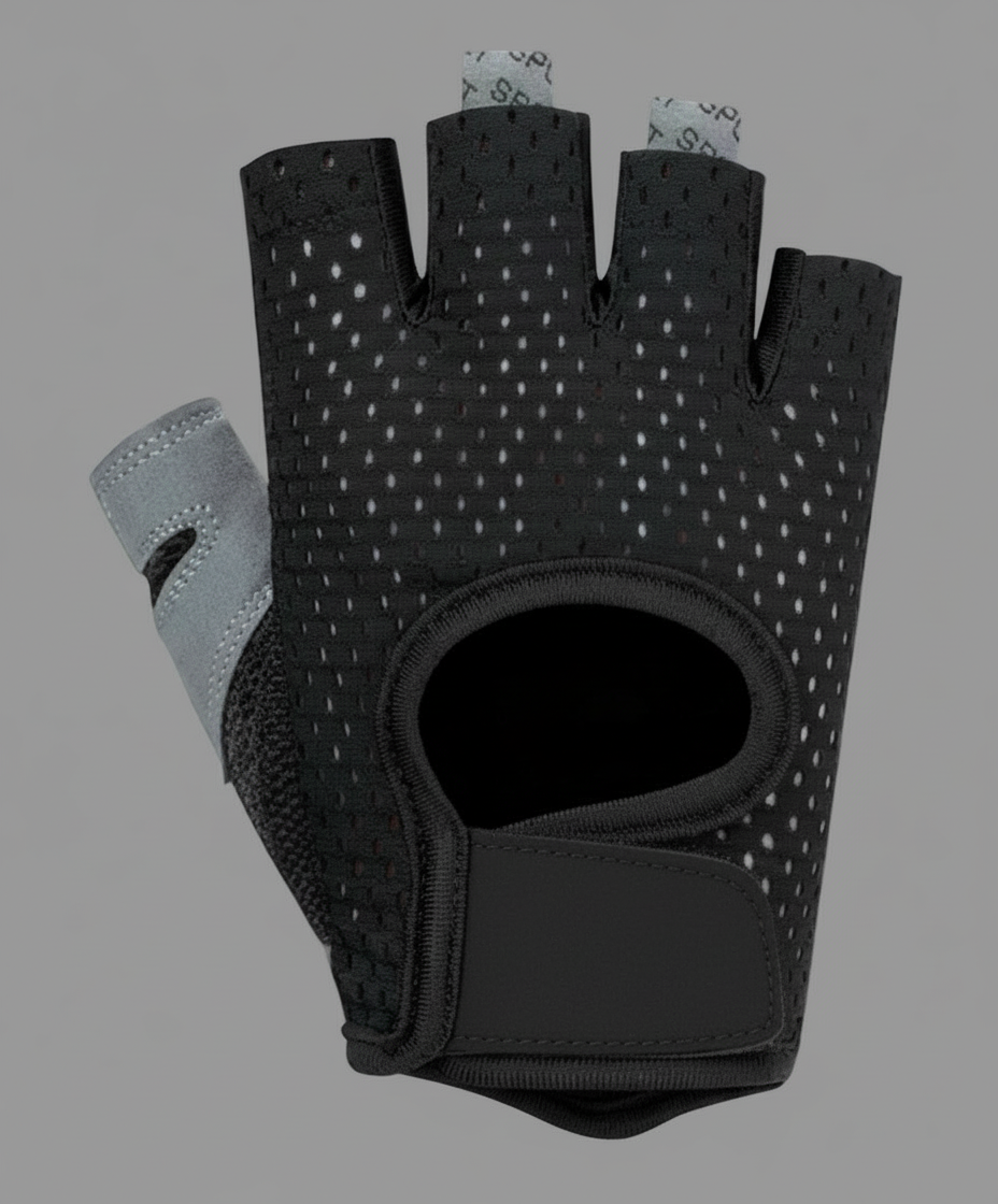 Wear-Resistant Breathable Non-Slip Fitness Weightlifting Half-Finger Gloves