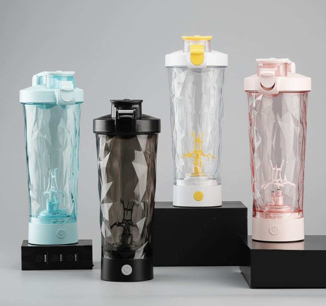 Electric Shaker Bottle, Large-Capacity Multi-Functional Protein Shake Cup