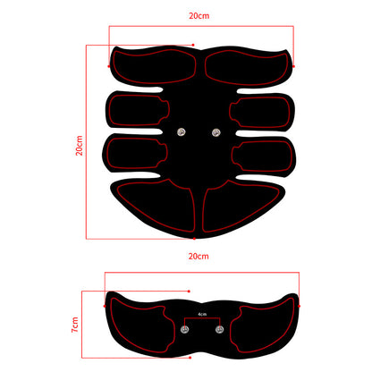 Intelligent Abdominal Muscle Patch, Abdominal Muscle Fitness Equipment, Home Abdominal Muscle Training Device, Lazy Abdominal Muscle Training Device