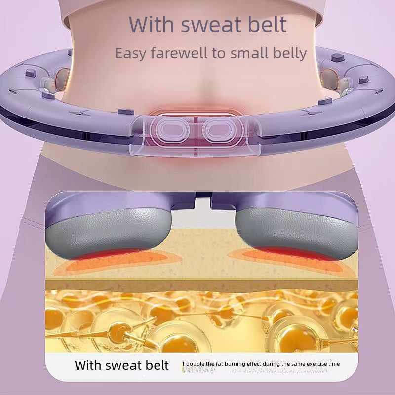 Smart Hula Hoop Belly Waist Thin Belly Fat Burning Removable Hula Hoop Will Not Fall Fitness Hula Hoop