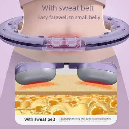 Smart Hula Hoop Belly Waist Thin Belly Fat Burning Removable Hula Hoop Will Not Fall Fitness Hula Hoop