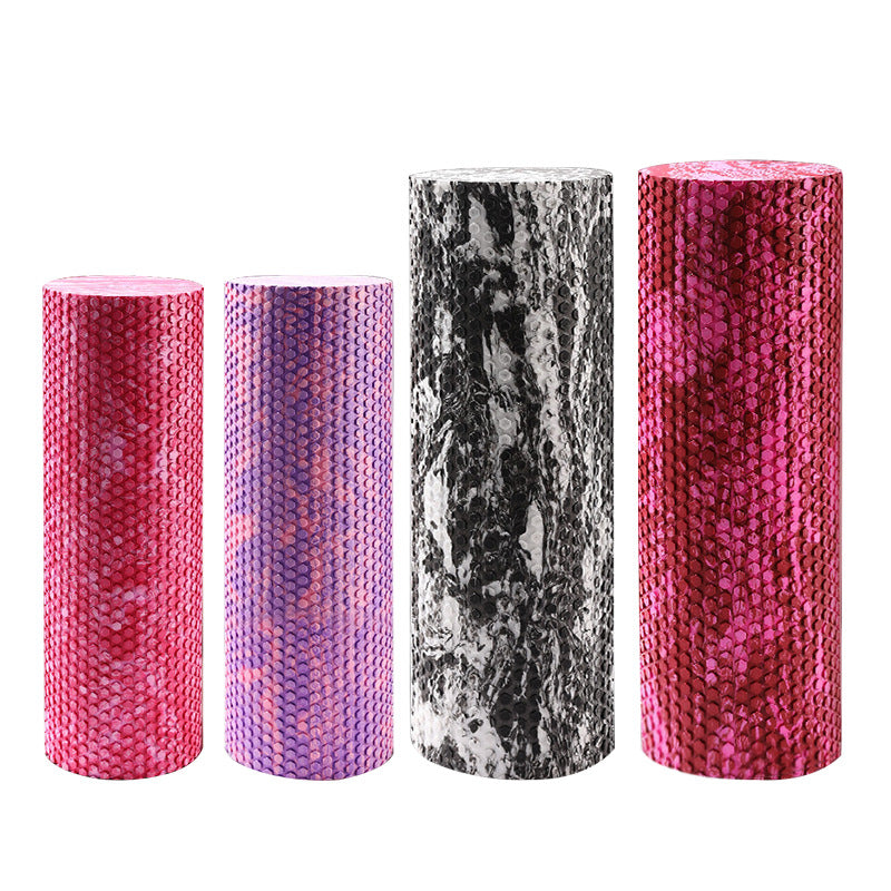 Eva Floating Point Foam Roller Fitness Yoga Column Solid Massage Roller Muscle Relaxer