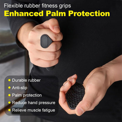 In Stock Gripstrengthener Fitness Dumbbell Weightlifting Silicone Palm Non-slip Grip Anti-cocoon Grip