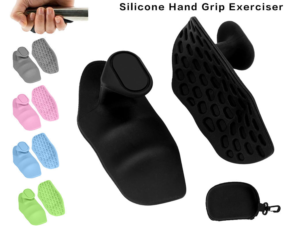 In Stock Gripstrengthener Fitness Dumbbell Weightlifting Silicone Palm Non-slip Grip Anti-cocoon Grip