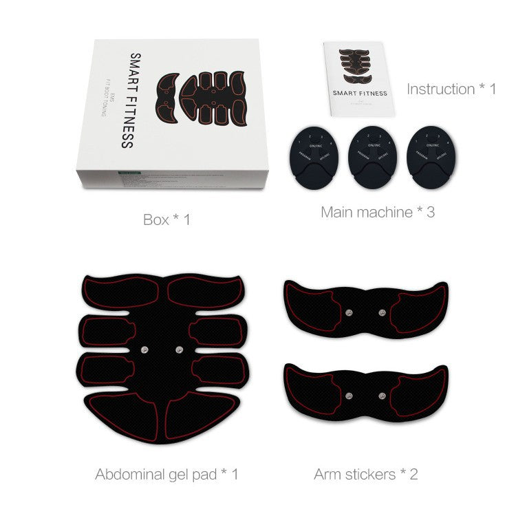 Intelligent Abdominal Muscle Patch, Abdominal Muscle Fitness Equipment, Home Abdominal Muscle Training Device, Lazy Abdominal Muscle Training Device