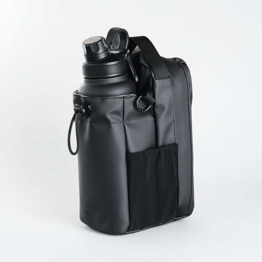 Outdoor Fitness Magnetic Water Bottle Bag Large Capacity Storage Portable Mobile Phone Key Crossbody Bag Hanging Bag Factory Wholesale