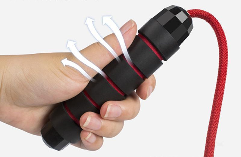 Cross-Border Manufacturer Weight-Bearing Fitness Fat-Burning Sports Skipping Rope Student High School Entrance Examination Competition Sports Training Professional Bearing Skipping Rope