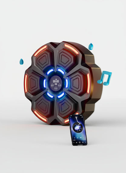 Intelligent Music Boxing Machine Wall Target Home Boxing Training Equipment Adult Children Electronic Dynamic Reaction Target Wall Hanging