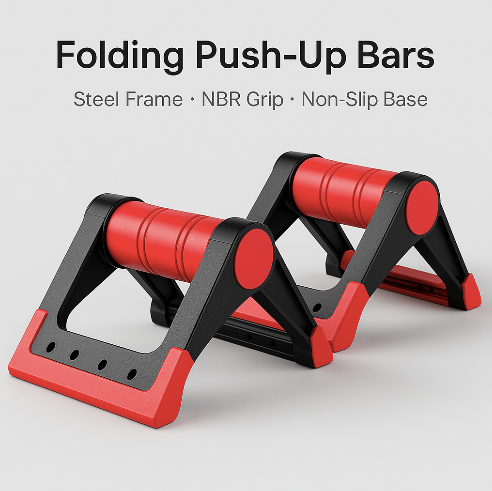 Nylon + TPR + Stainless Steel Push-Up Training Bracket Board