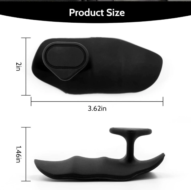 Weightlifting Silicone Palm Non-Slip Workout Anti-Cocoon Grippers (storage bag sold separately)