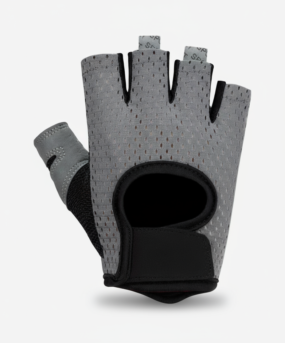 Wear-Resistant Breathable Non-Slip Fitness Gloves, Weightlifting Men's And Women's Half-Finger Gloves