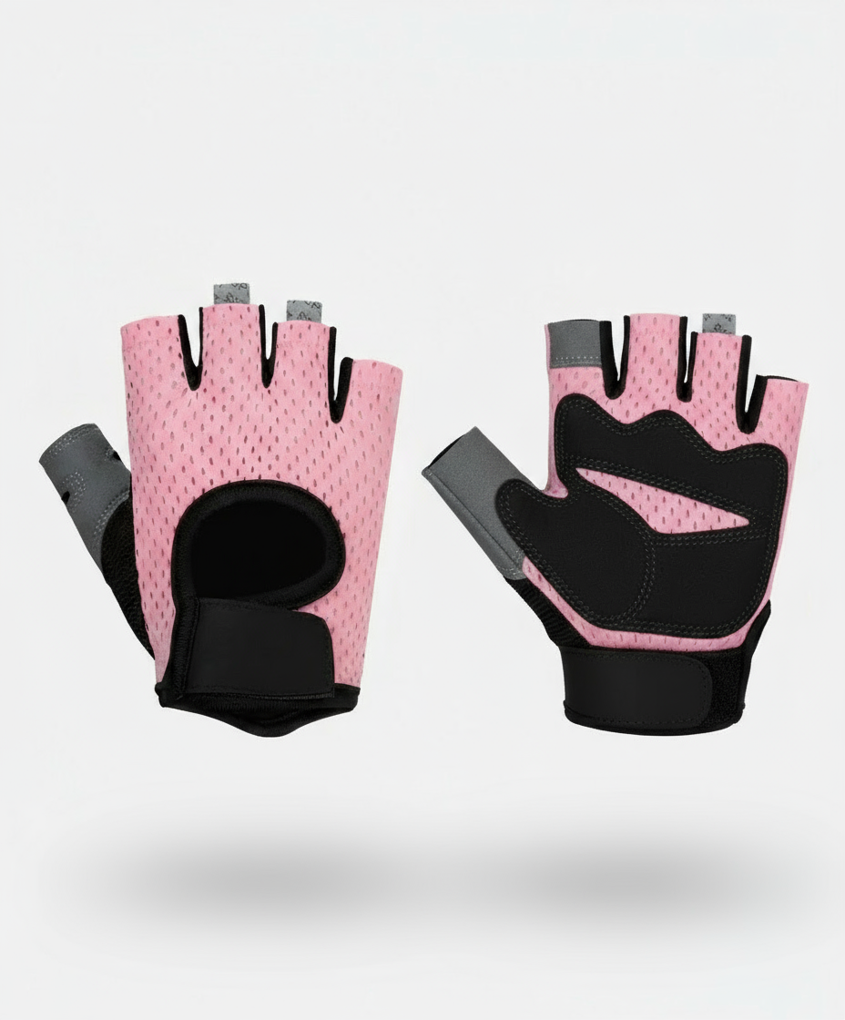 Wear-Resistant Breathable Non-Slip Fitness Gloves, Weightlifting Men's And Women's Half-Finger Gloves