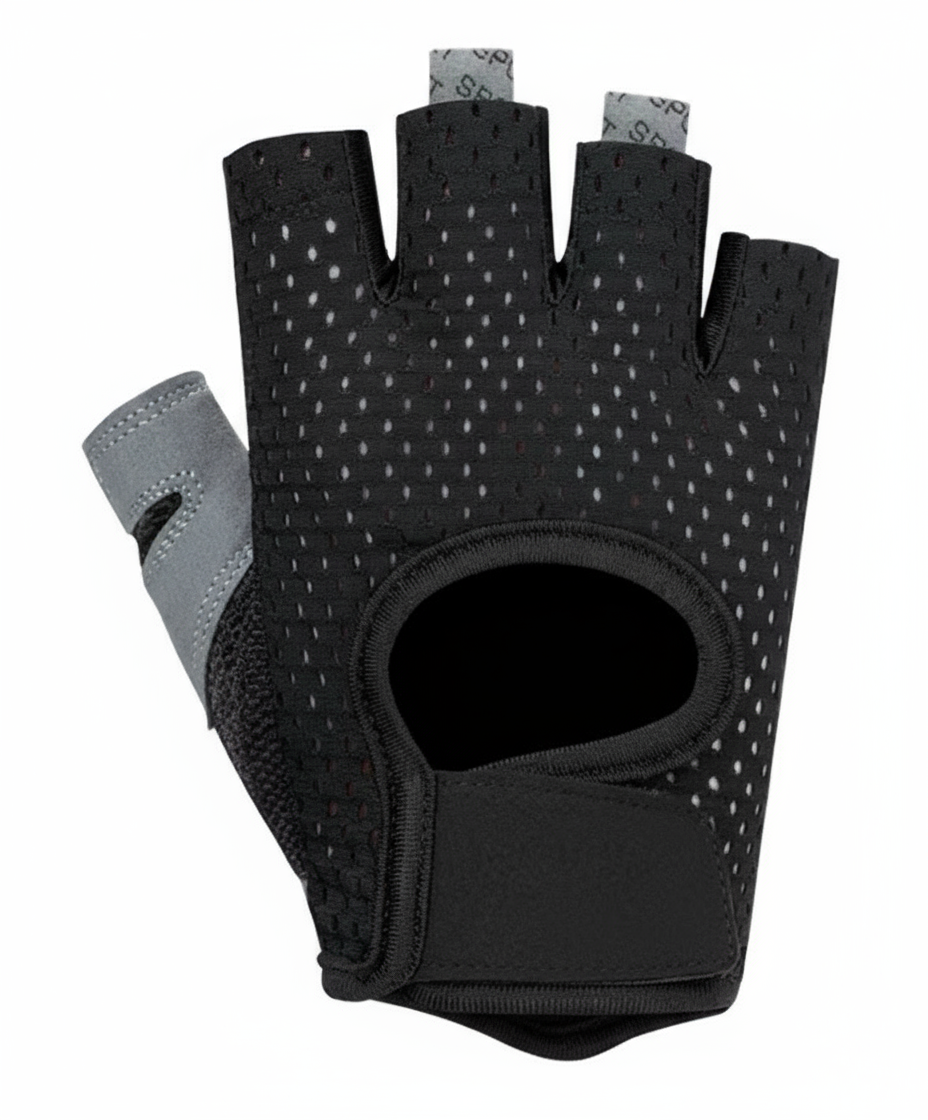 Wear-Resistant Breathable Non-Slip Fitness Gloves, Weightlifting Men's And Women's Half-Finger Gloves