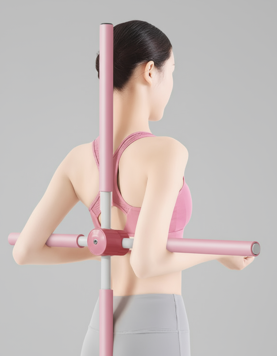 Yoga Body Artifact Standing Posture Corrector Stick - Back, Shoulder And Neck Hump Corrector