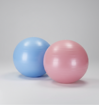 Exercise Ball 33-85cm Extra Thick Stability Ball for Improved Posture, Balance, Yoga, Pilates, Core Fitness Exercise + Air Pump