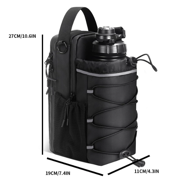 Magnetic Water Bottle Gym Bag for Men & Women