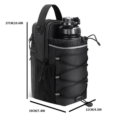 Magnetic Water Bottle Gym Bag for Men & Women