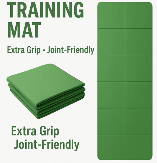 TPE Foldable Yoga Portable Mat Thickened Non-slip Fitness Home Mat - Ideal for Yoga, Pilates, Stretching & Floor Exercises